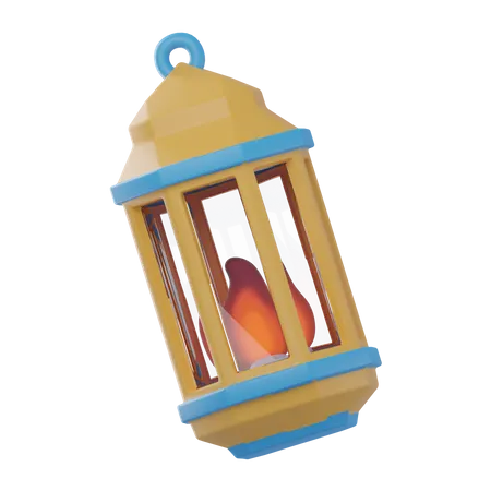 Islamic Lantern  3D Icon