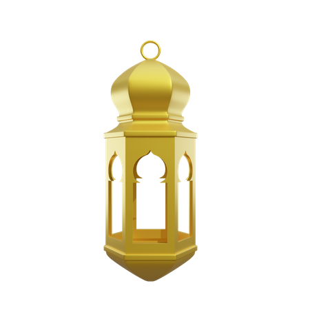 Islamic Lantern  3D Icon