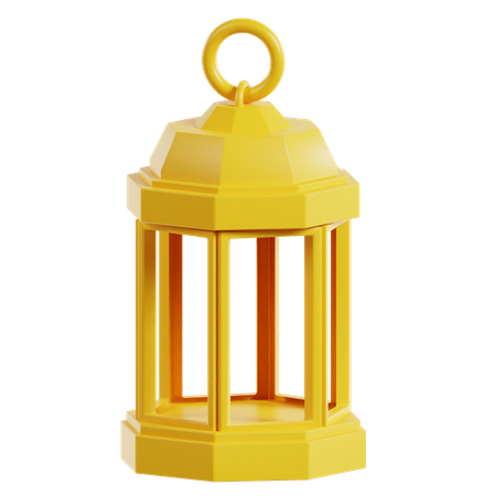 Islamic Lantern  3D Icon