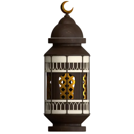 Islamic Lantern  3D Icon