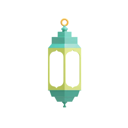 Islamic Lantern  3D Icon