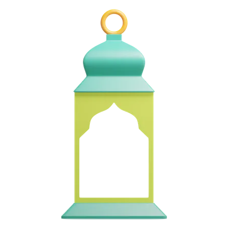 Islamic Lantern  3D Icon