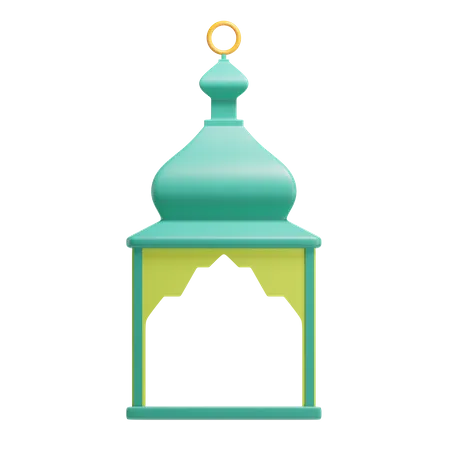 Islamic Lantern  3D Icon