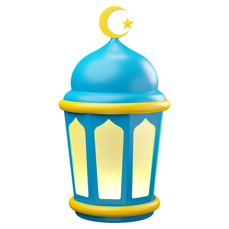 Islamic Lantern  3D Icon