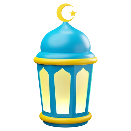 Islamic Lantern  3D Icon