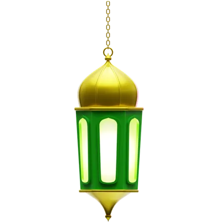 Islamic Lantern  3D Icon