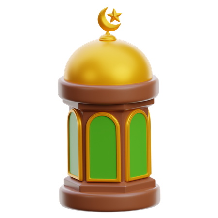 Islamic Lantern  3D Icon