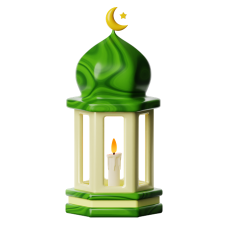 Islamic Lantern  3D Icon