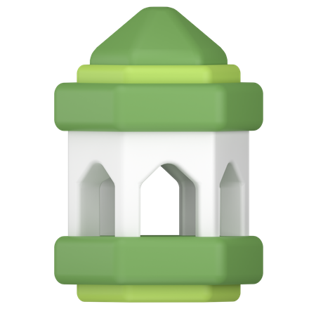 Islamic lantern  3D Icon