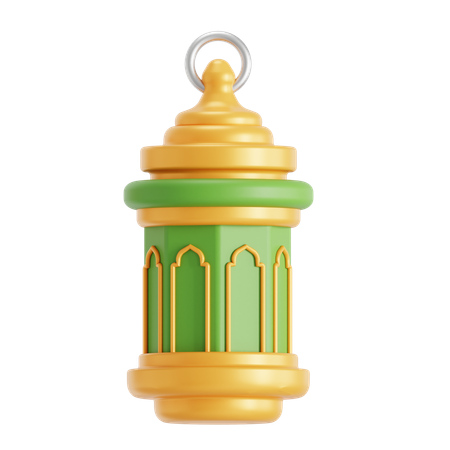 Islamic lantern  3D Icon