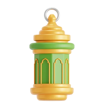Islamic lantern  3D Icon