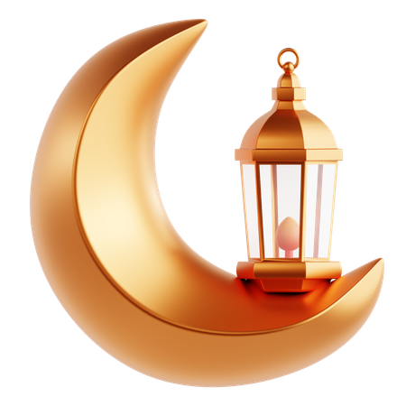 Islamic Lantern  3D Icon