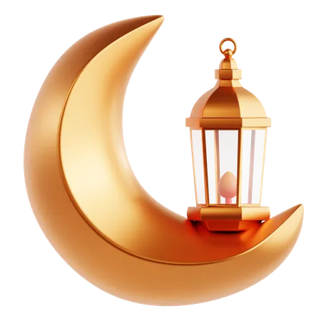 Islamic Lantern  3D Icon