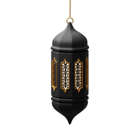 Islamic lantern  3D Icon