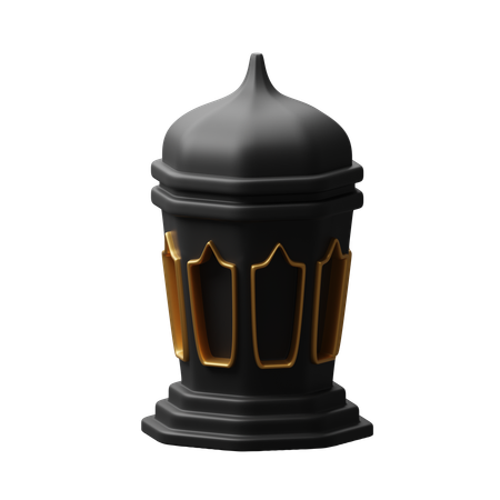 Islamic lantern  3D Icon