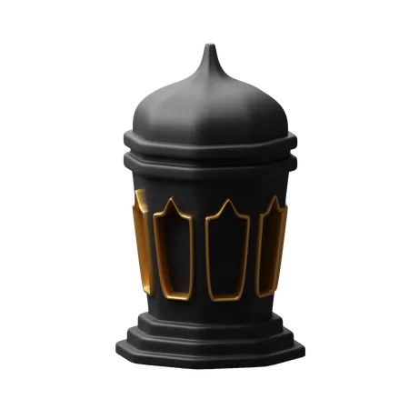 Islamic lantern  3D Icon