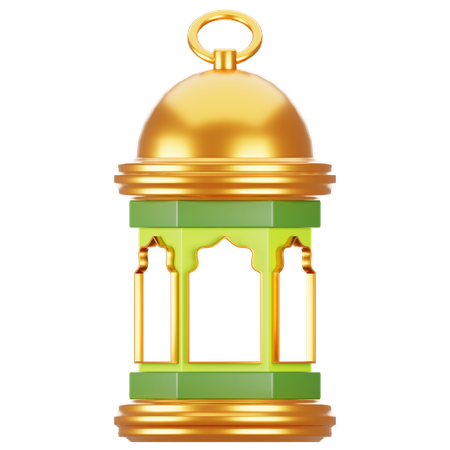 Islamic lantern  3D Icon