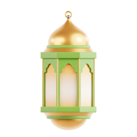 Islamic Lantern  3D Icon