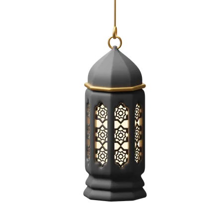 Islamic Lantern  3D Icon