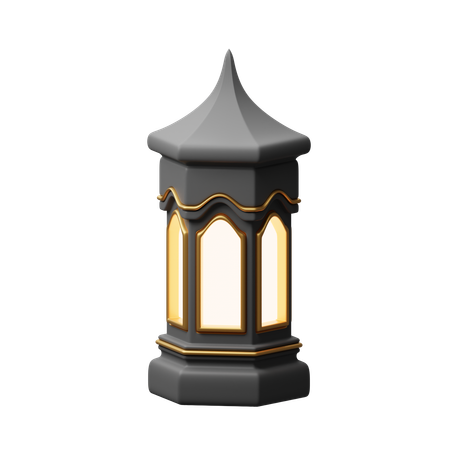 Islamic Lantern  3D Icon