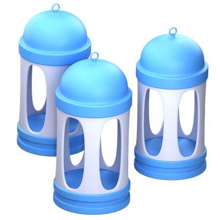 Islamic Lantern  3D Icon