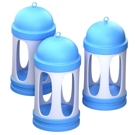 Islamic Lantern  3D Icon