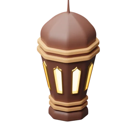 Islamic Lantern  3D Icon