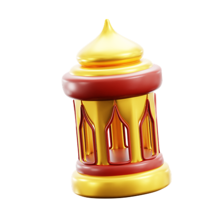 Islamic Lantern  3D Icon