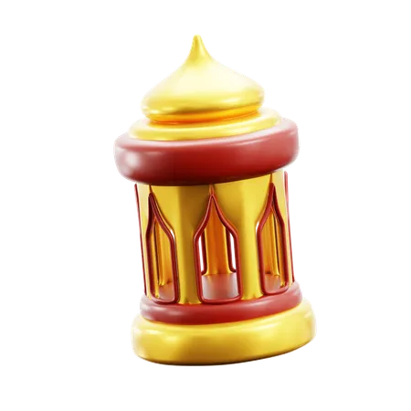 Islamic Lantern  3D Icon