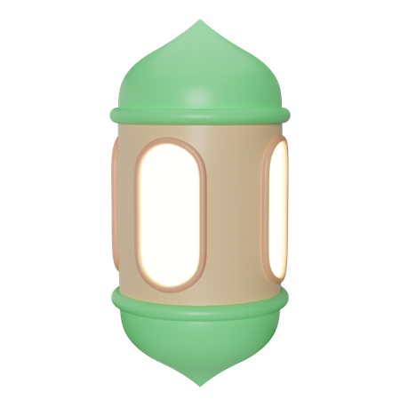 Islamic Lantern  3D Icon