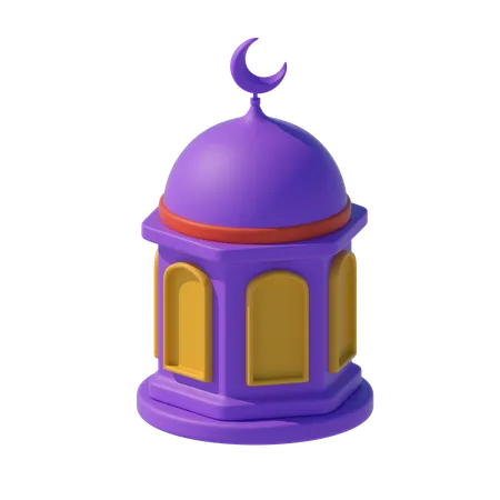 Islamic Lantern  3D Icon