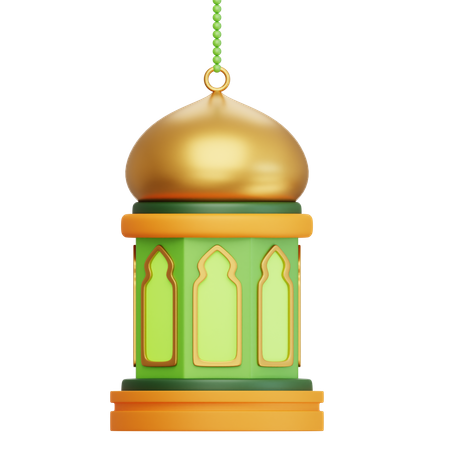 Islamic Lantern  3D Icon