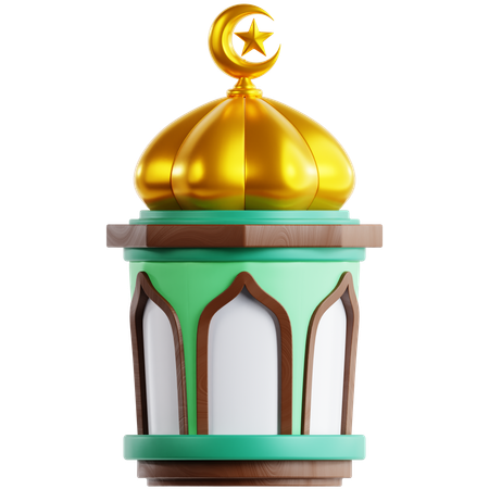 Islamic Lantern  3D Icon