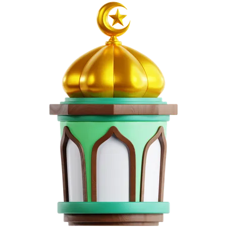 Islamic Lantern  3D Icon