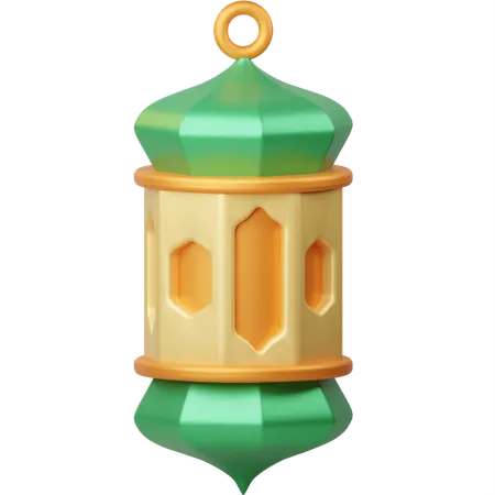 Islamic Lantern  3D Icon