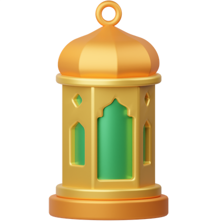 Islamic Lantern  3D Icon