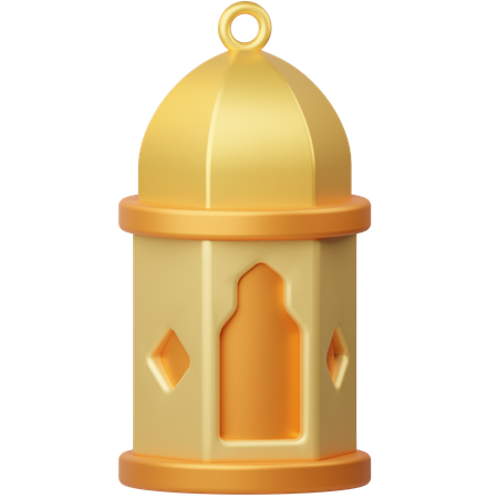 Islamic Lantern  3D Icon