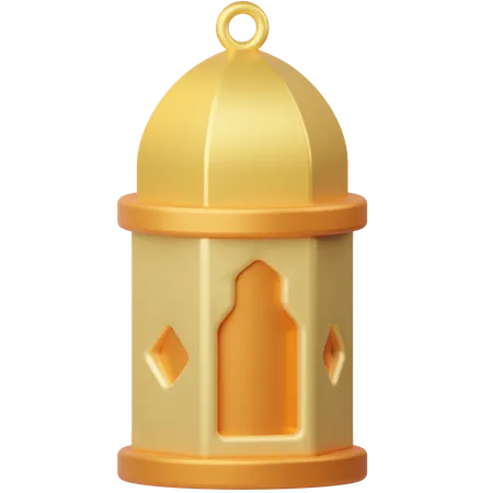 Islamic Lantern  3D Icon