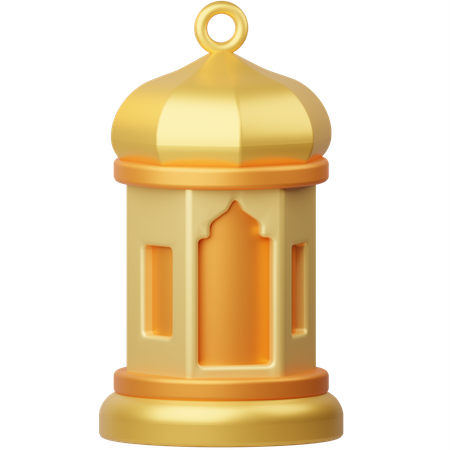 Islamic Lantern  3D Icon