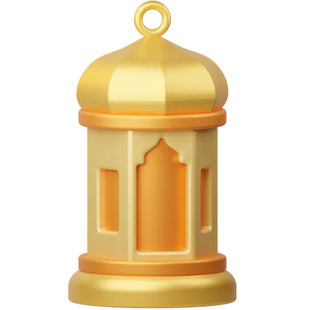 Islamic Lantern  3D Icon