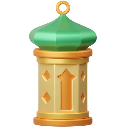 Islamic Lantern  3D Icon