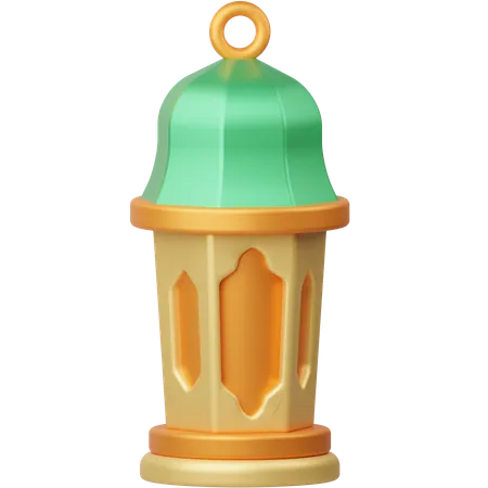 Islamic Lantern  3D Icon