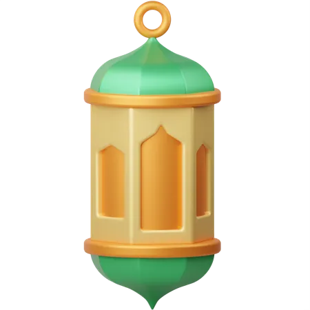 Islamic Lantern  3D Icon