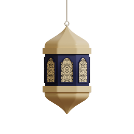 Islamic Lantern  3D Icon