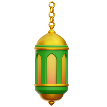 Islamic Lantern  3D Icon