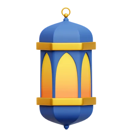 Islamic Lantern  3D Icon