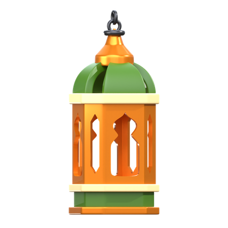 Islamic Lantern  3D Icon