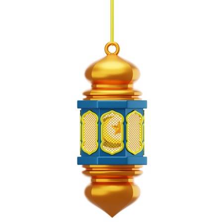 Islamic Lantern  3D Icon