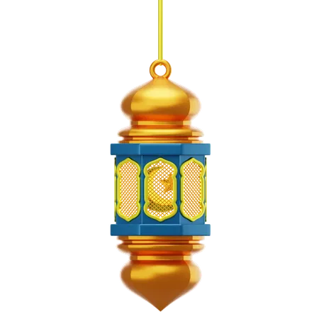 Islamic Lantern  3D Icon