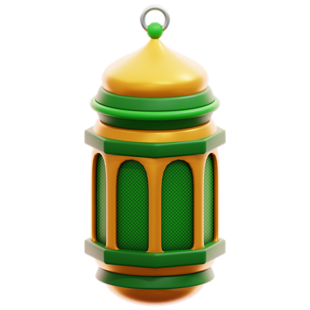 Islamic Lantern  3D Icon